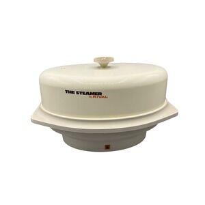 Vtg Rival The Steamer Model 4450 Electric Food Steamer Rice Cooker 600W
